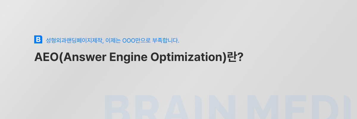 성형외과랜딩페이지제작 1